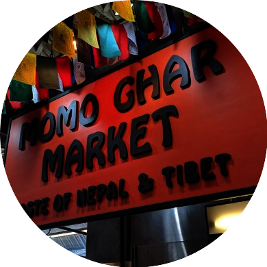 Momo Ghar Market logo