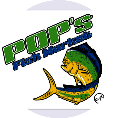 Pop's Fish Market  logo