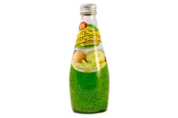 Honey Bee Basil Seed Melon Drink - 9.8 Ounces