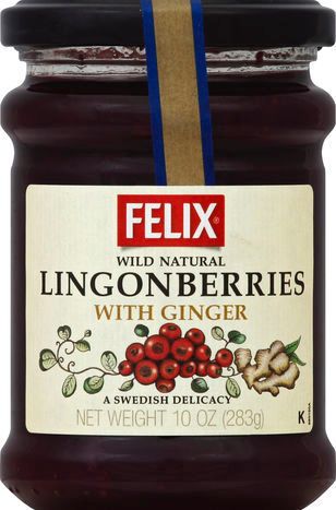 Felix Lingonberries, with Ginger - 10 Ounces