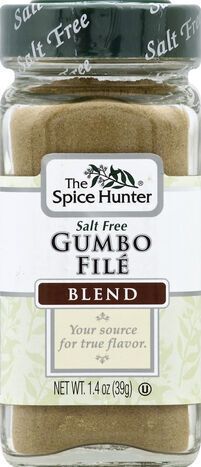 Spice Hunter Gumbo File, Blend, Salt Free - 1.4 Ounces