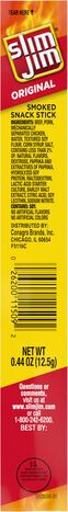 Slim Jim Original Smoked Snack Stick - 0.44 Ounces