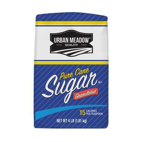 Urban Meadow Pure Cane Sugar Bag - 4 Pounds