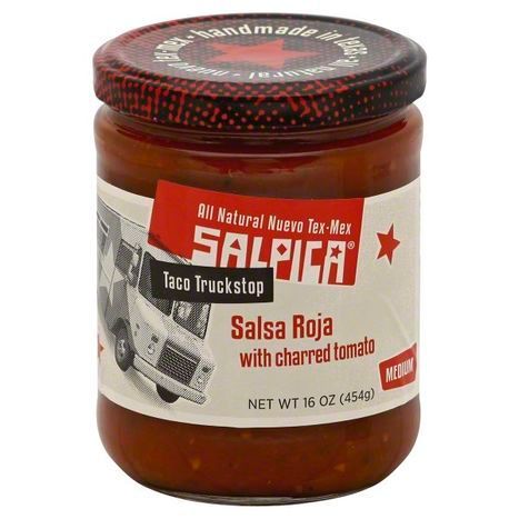 Salpica Salsa, Roja, Taco Truckstop, Medium - 16 Ounces