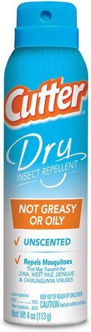 Cutter Dry Insect Repellent - 4 Fluid Ounces