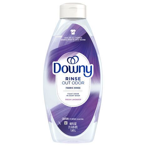Downy Rinse Out Odor Fresh Lavender Fabric Rinse - 48 Fluid Ounces
