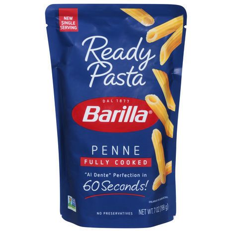 Barilla Penne, Fully Cooked - 7 Ounces