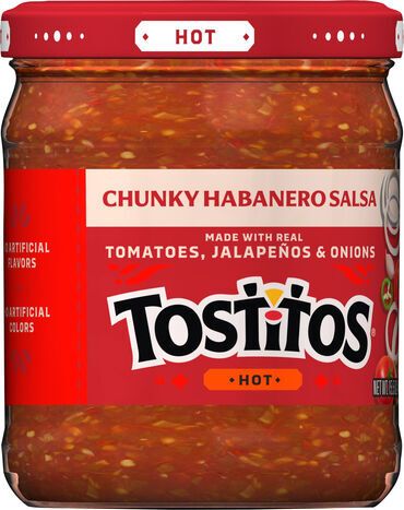 Tostitos Hot Chunky Habanero Salsa - 15.5 Ounces