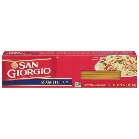 San Giorgio Spaghetti, No. 8 - 16 Ounces