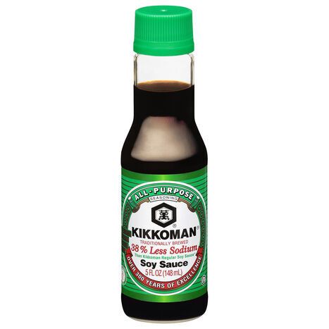 Kikkoman 38% Less Sodium All-Purpose Soy Sauce - 5 Fluid Ounces