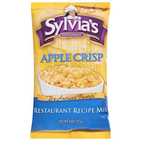 Sylvia's Restaurant Restaurant Recipe Mix, Apple Crisp - 8 Ounces