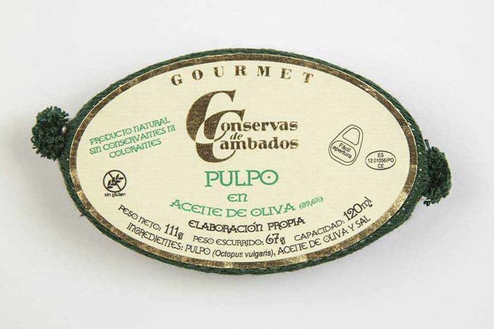 Conserva de Cambados Octopus in Olive Oil - 111 Grams)