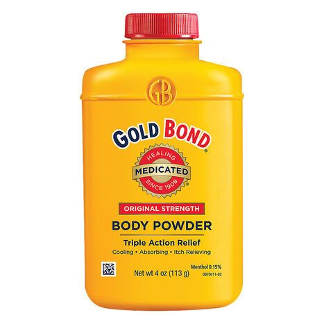 Gold Bond Body Powder, Original Strength, Medicated - 4 Ounces