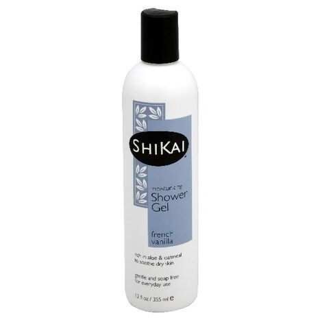 ShiKai Moisturizing Shower Gel, French Vanilla - 12 Fluid Ounces