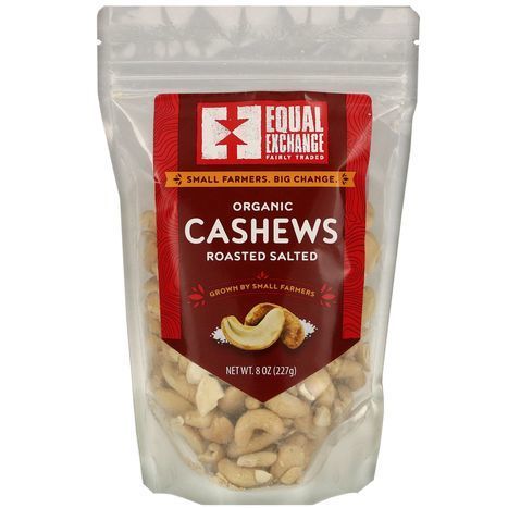 Equal Exchange Single Sourced Organic Cashews