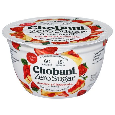 Chobani Nonfat Greek Strawberry Cheesecake Yogurt - 5.3 Ounces
