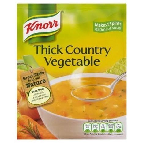 Knorr Thick Country Vegetable Soup - 65 Grams
