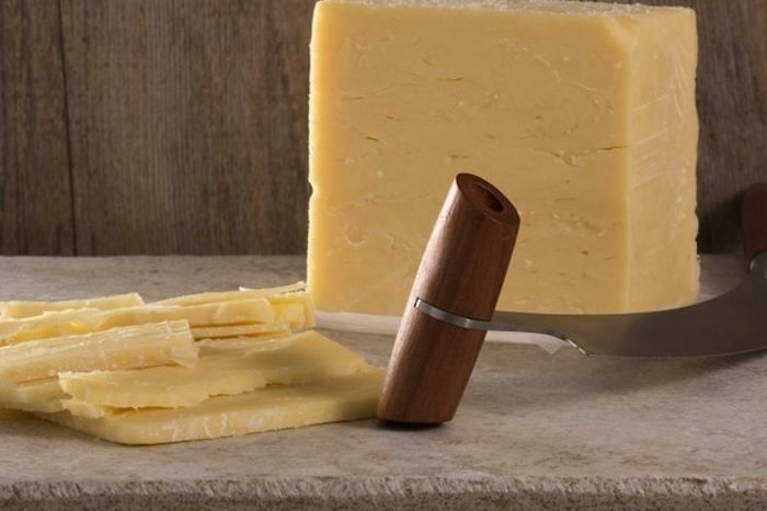 New York White Cheddar Wheel, Aged 3 Years