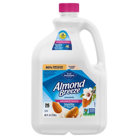 Almond Breeze Unsweetened Vanilla Almondmilk - 96 Fluid Ounces