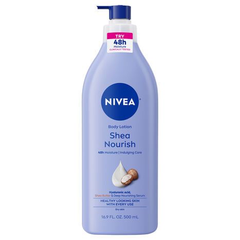 Nivea Dry Skin Shea Nourish Body Lotion - 16.9 Fluid Ounces