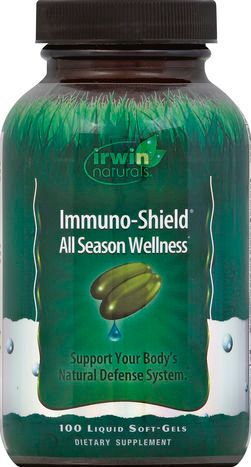 Irwin Naturals Immuno-Shield, Liquid Soft-Gels - 100 Soft-gels