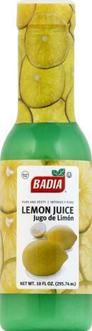 Badia Lemon Juice - 10 Fluid Ounces
