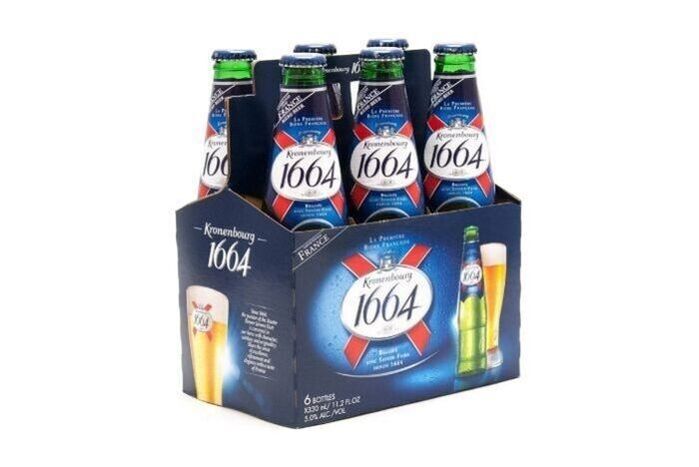 Kronenbourg - 1664 Lager - 11.2oz Bottle - 6pk