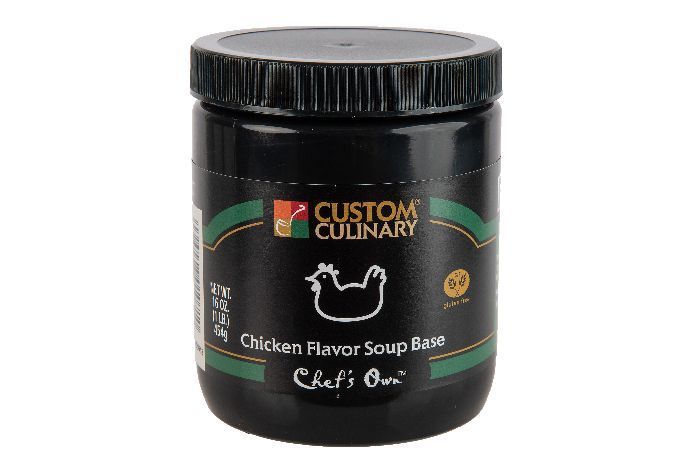 Custom Culinary Chicken Flavored Soup Base - 16 Ounces
