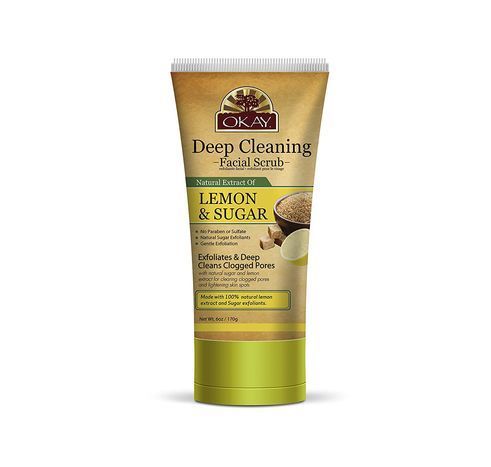 Okay Deep Cleaning Lemon & Sugar Facial Scrub