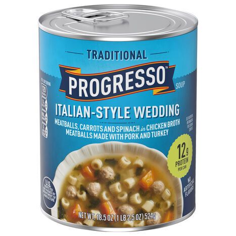 Progresso Traditional Italian-Style Wedding Soup - 18.5 Ounces