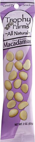 Trophy Farms Macadamias, Oven Roasted - 2 Ounces