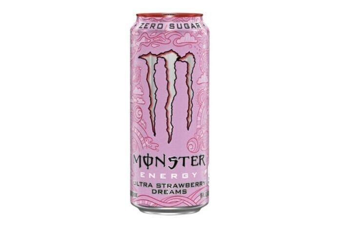 Monster Energy - Zero Sugar Ultra Strawberry Dreams Energy Drink (16oz)