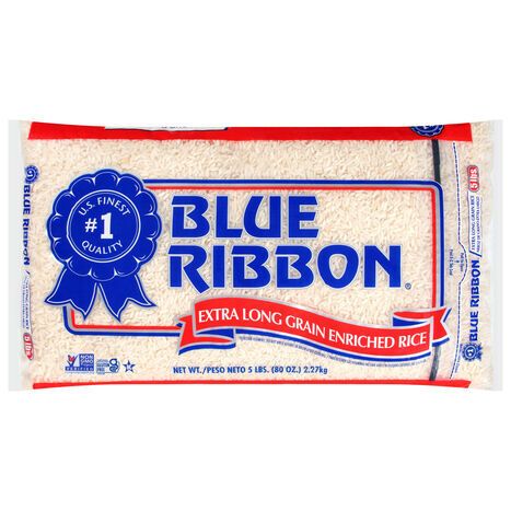 Blue Ribbon Rice, Extra Long Grain, Enriched - 5 Pounds