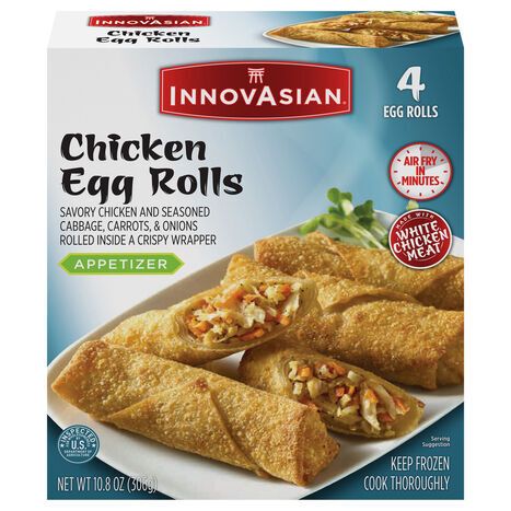 InnovAsian Appetizer Chicken Egg Rolls - 4 Rolls