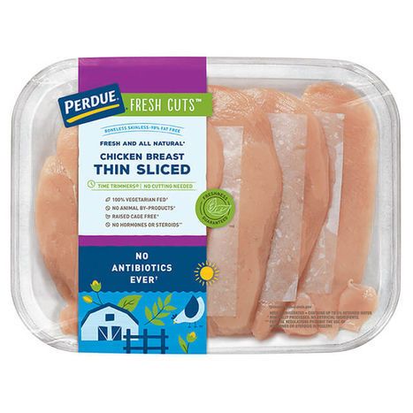 Perdue Boneless Skinless Thin Sliced Chicken Breast