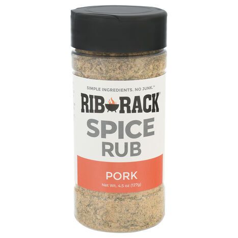 Rib Rack Spice Rub, Pork - 4.5 Ounces