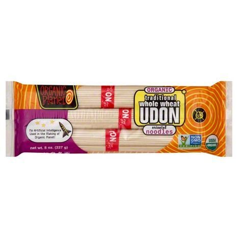 Organic Planet Udon, Organic, Traditional Whole Wheat - 8 Ounces