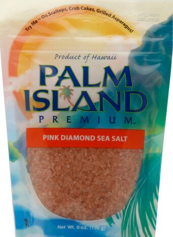 Palm Island Sea Salt, Pink Diamond, Premium - 6 Ounces