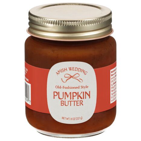 Amish Wedding Old-Fashioned Style Pumpkin Butter - 8 Ounces