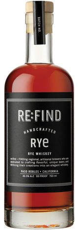 Re Find Handcrafted Rye Whiskey - 750 Milliliters