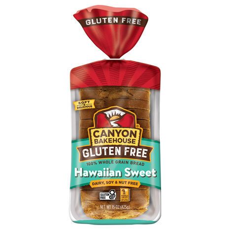 Canyon Bakehouse Gluten Free 100% Whole Grain Hawaiian Sweet Bread - 15 Ounces