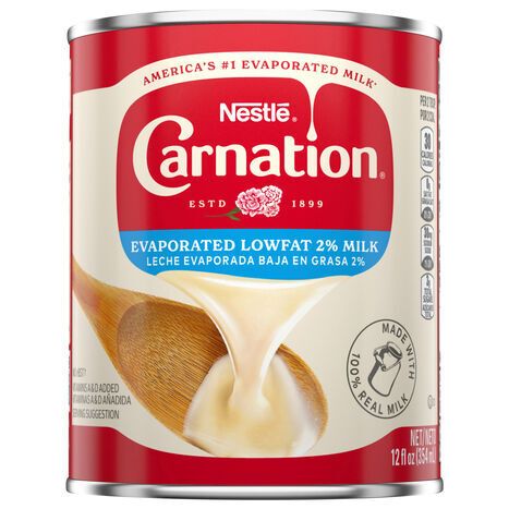 Carnation Evaporated Lowfat 2% Milk - 12 Fluid Ounces