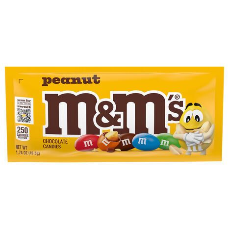 M&M's Peanut Chocolate Candies - 1.74 Ounces