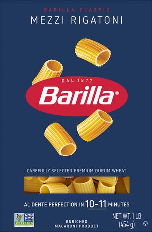 Barilla Mezzi Rigatoni - 1 Pound