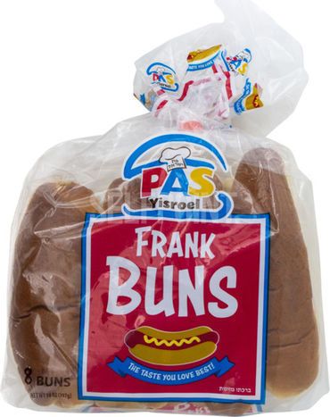 Pas Yisroel Frank Burger Buns - 8 Count
