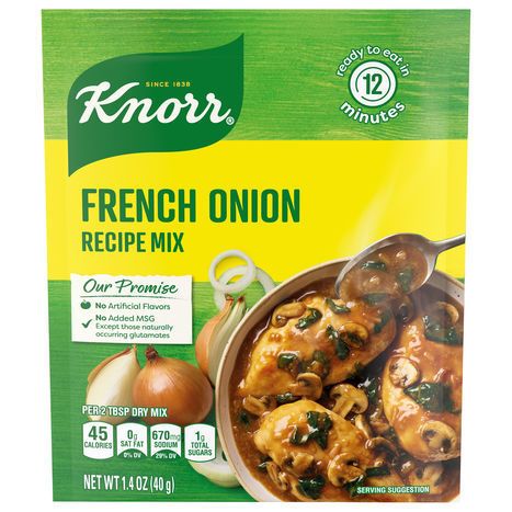 Knorr Recipe Mix, French Onion - 1.4 Ounces