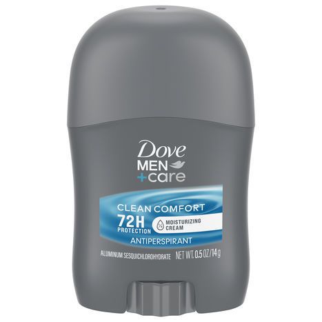 Dove Men+Care Antiperspirant, Clean Comfort, 72H Protection - 0.5 Ounces