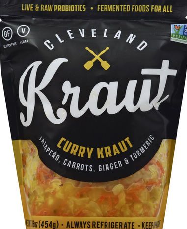 Cleveland Kraut Kraut, Curry - 16 Ounces