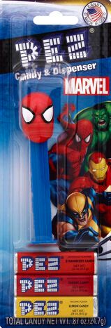 Pez Candy & Dispenser, Marvel - 0.87 Ounces