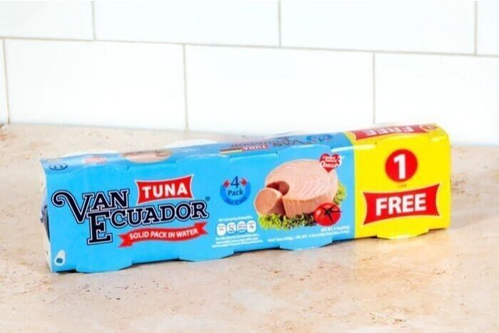 VAN ECUADOR SOLID PACK IN WATER 4PK